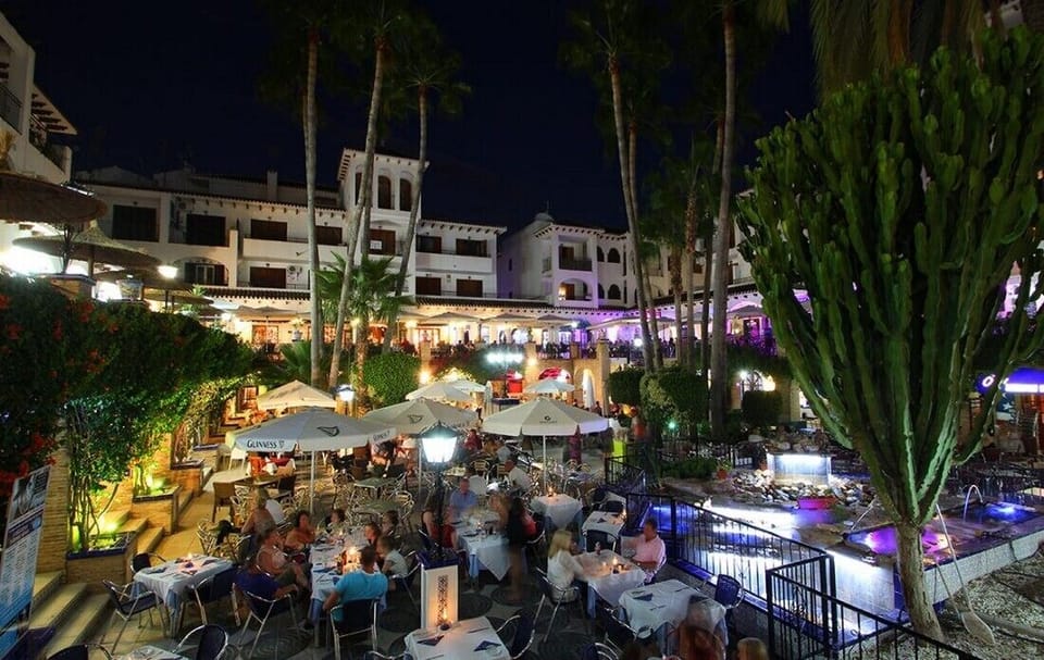 Villamartin Plaza by night