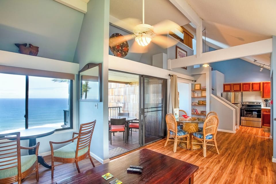 Inside your tropical home-away-from-home, you'll find a laidback, curated space where you can take in the incredible ocean views from every room!