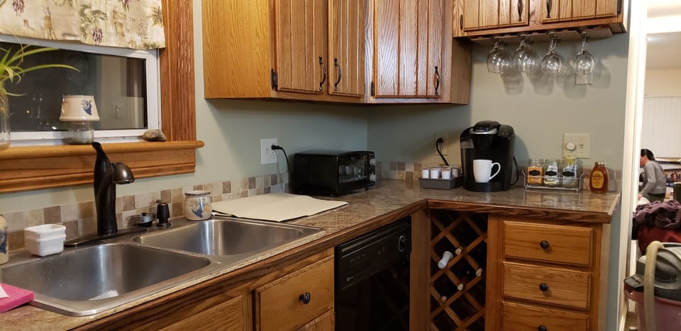 Coffee nook.