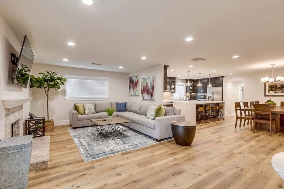 Open Concept Main Living Area
Open Concept Main Living Area with Living Room, Dining Room and Kitchen