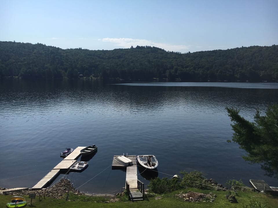 Upper deck view (shows old dock, since replaced)