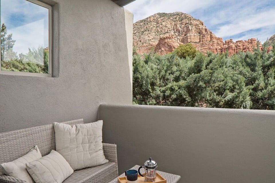 Master bedroom patio