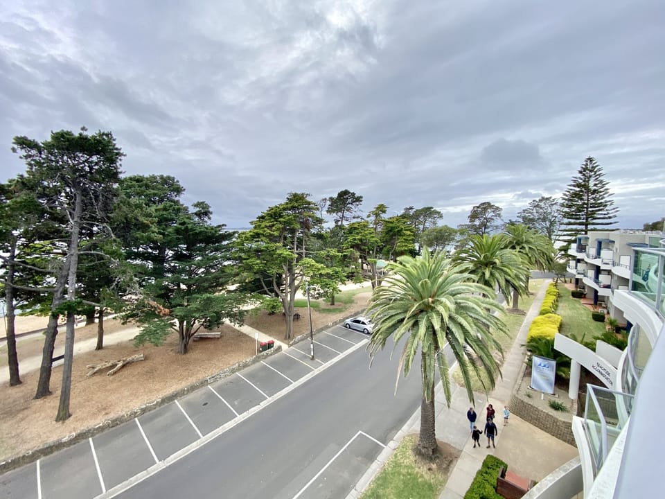 View from balcony