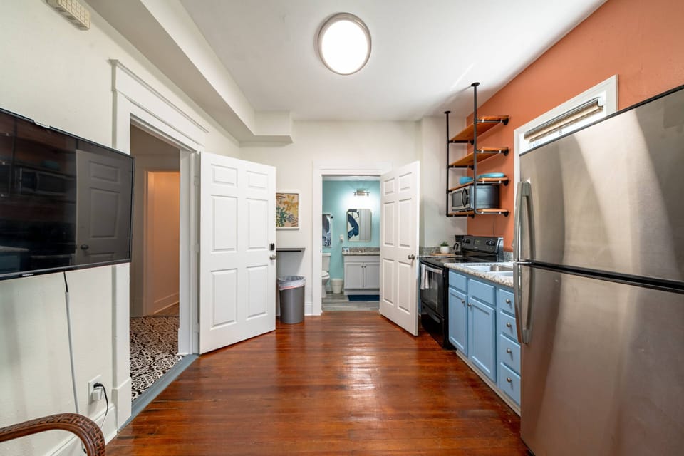 Downstairs Kitchen and bathroom