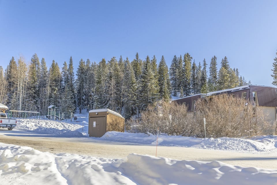 Exterior - Wooded areas surround the complex. 
Dumpsters located throughout the complex.