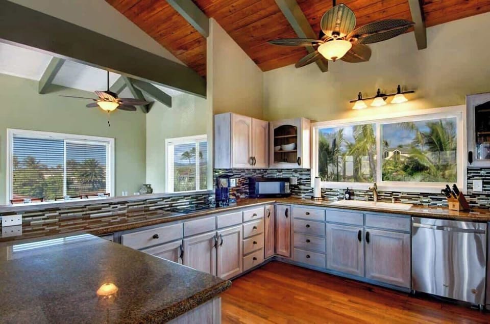 Upstairs kitchen