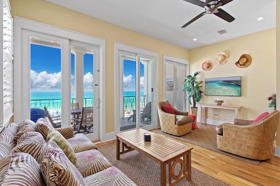 Aqua Living Room