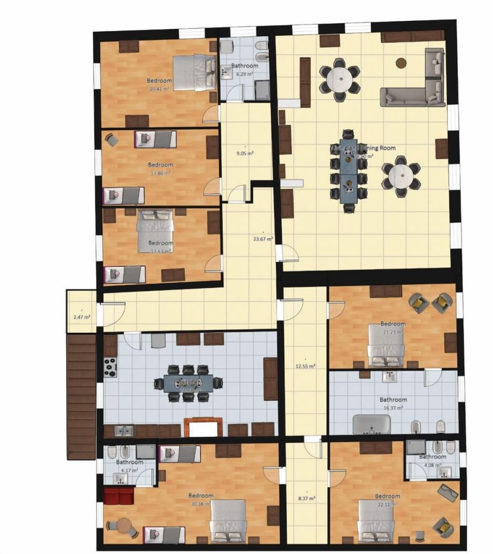 First floor plan