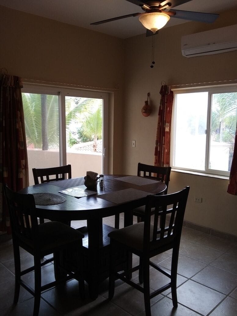 dining room area