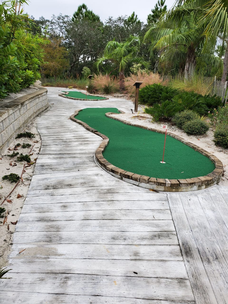 Mini Golf on property 