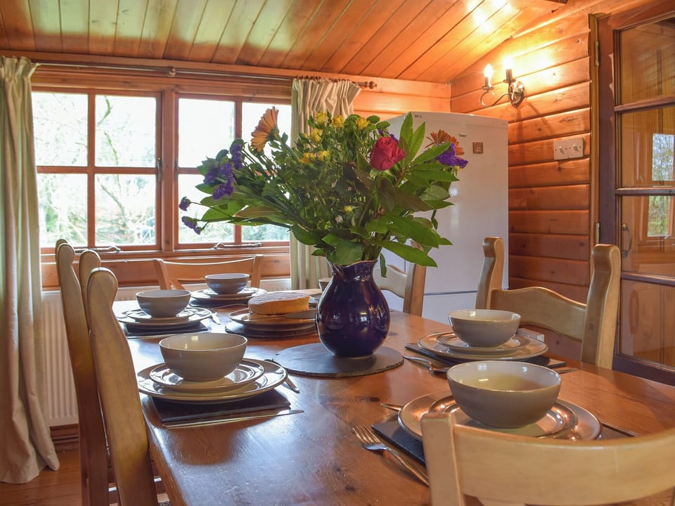 Dining room | The Orchard - Morlogws Farm Holiday Cottages, Capel Iwan, near Newcastle Emlyn