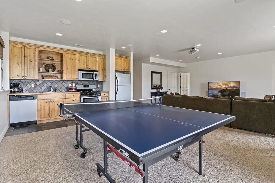 Downstairs living area