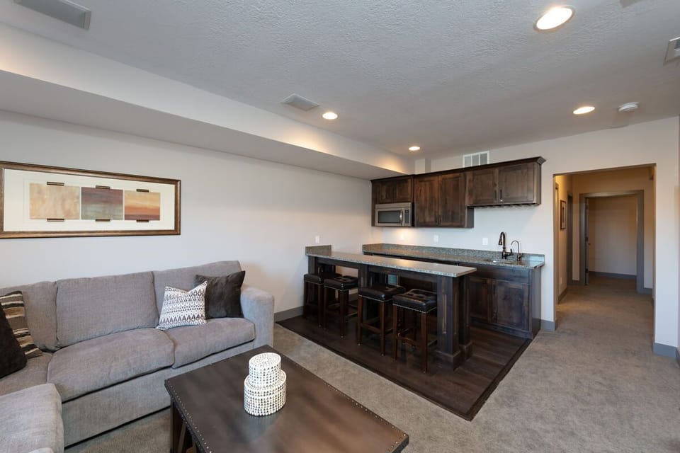 Lower Level Family Room, Wet Bar, Second Kitchen Area