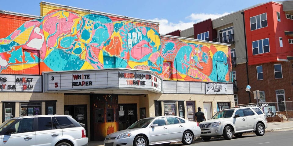 A short walk to the trendy scene at NODA!