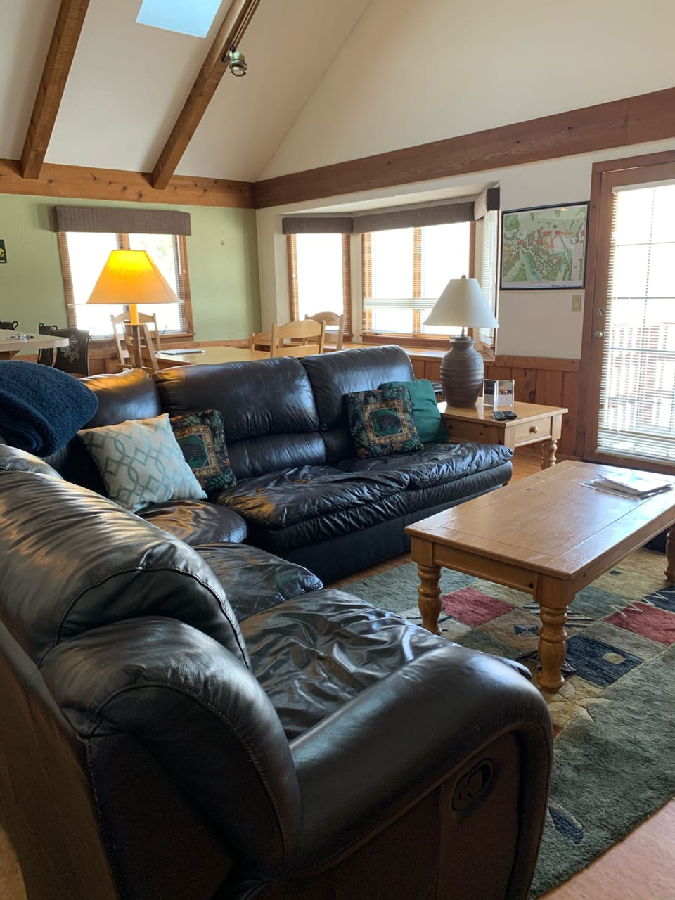 Family room with pullout sleeper
