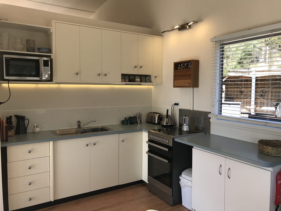 A full kitchen with everything you might need.