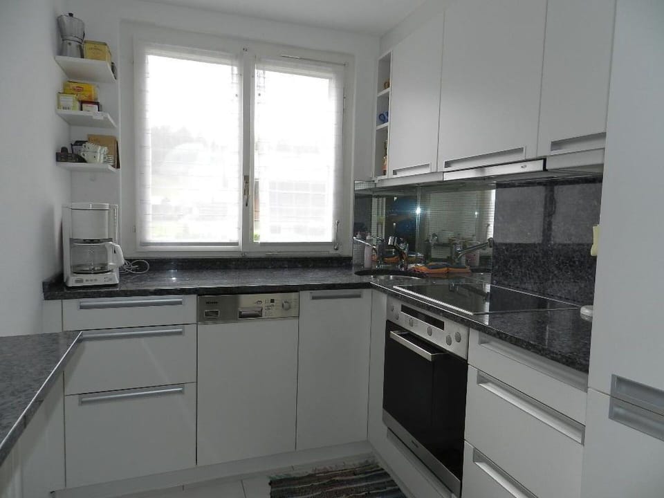 Cabinetry, Countertop, Kitchen Sink, Window, Kitchen Stove, Kitchen Appliance, Kitchen, Home Appliance, Sink, Interior Design