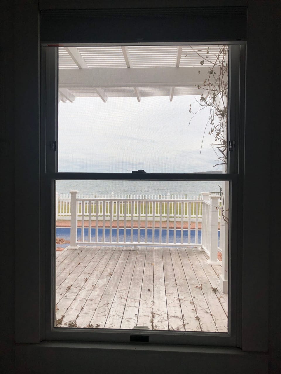 View from bedroom 3