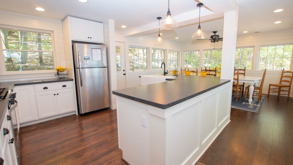 Fossil Beach offers cozy lake living with panoramic Canandaigua views.