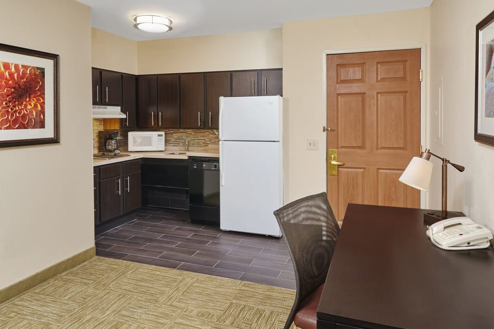You will love the open living area.