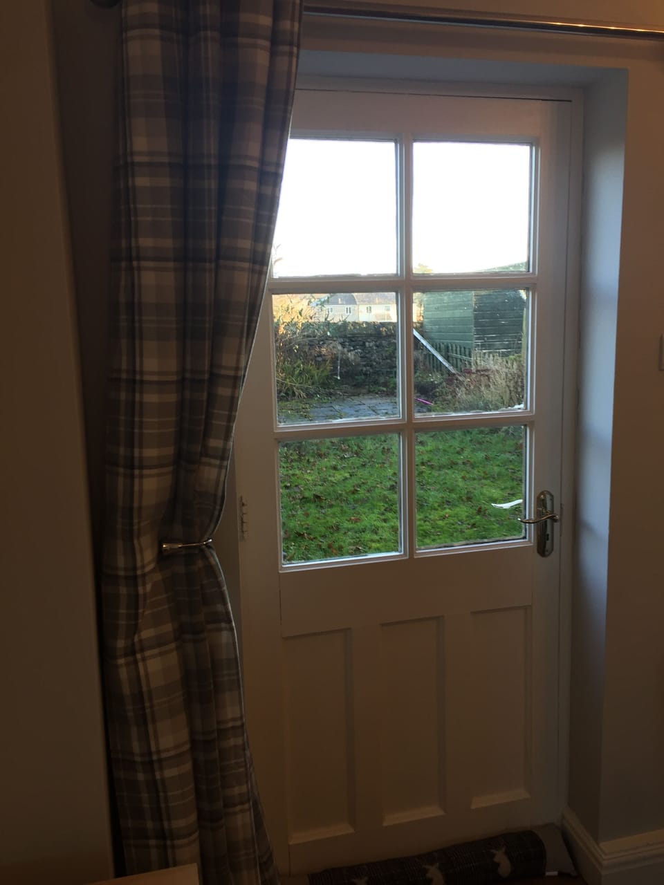 Back door into back garden