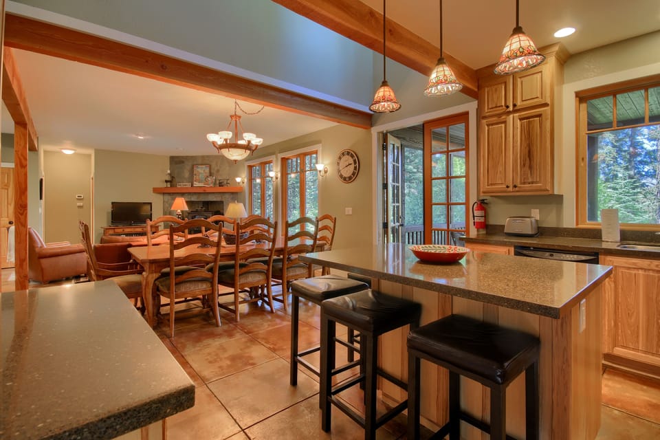 HIgh end fixtures and furniture give you the ambience and comfort of a luxury resort.
