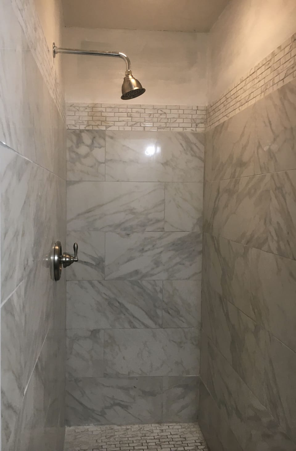 Master Bathroom Walk-in Shower on 1st level
