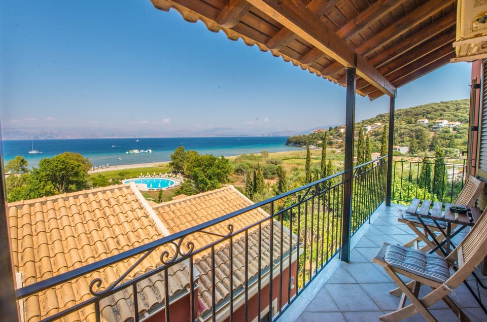 Chrismos Luxury Suites 17B Apraos Corfu  View