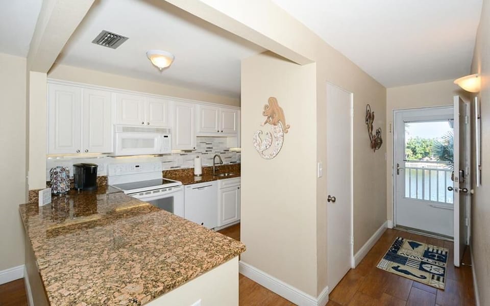 Kitchen and Front Door View