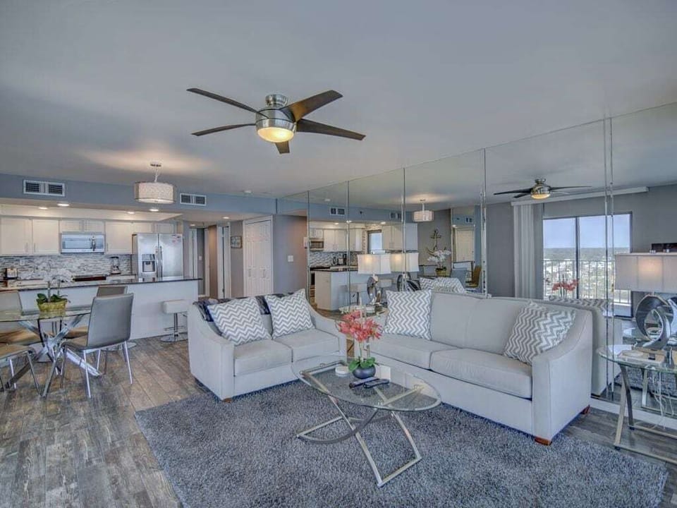 Gorgeous condo!  Large Living Area Sleeper sofa