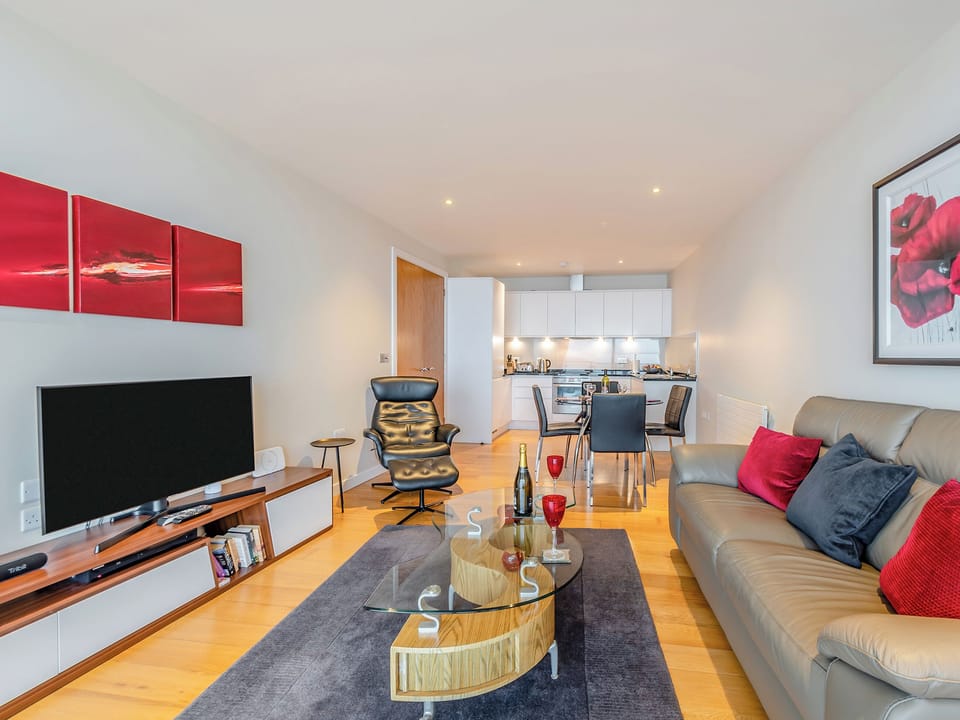 Charming open plan living space | Apartment 50, Westward Ho!