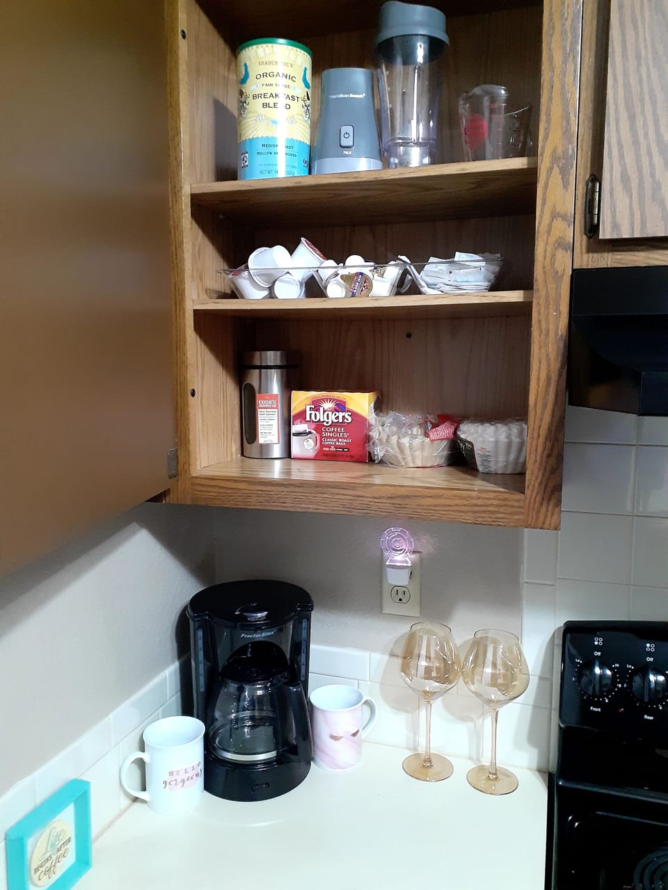 Coffee and tea lovers you were not forgotten.....