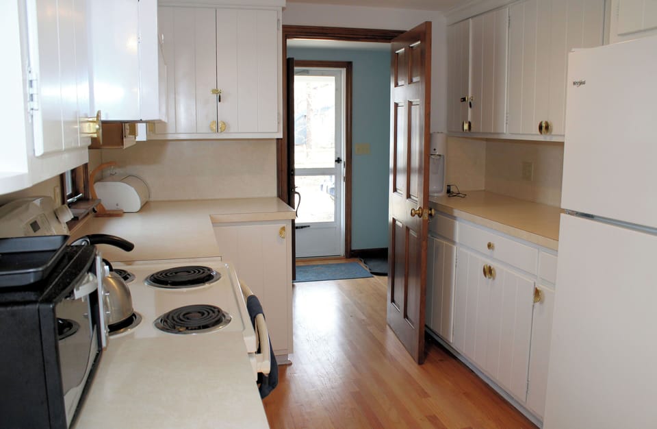 Kitchen with new Wood Flooring