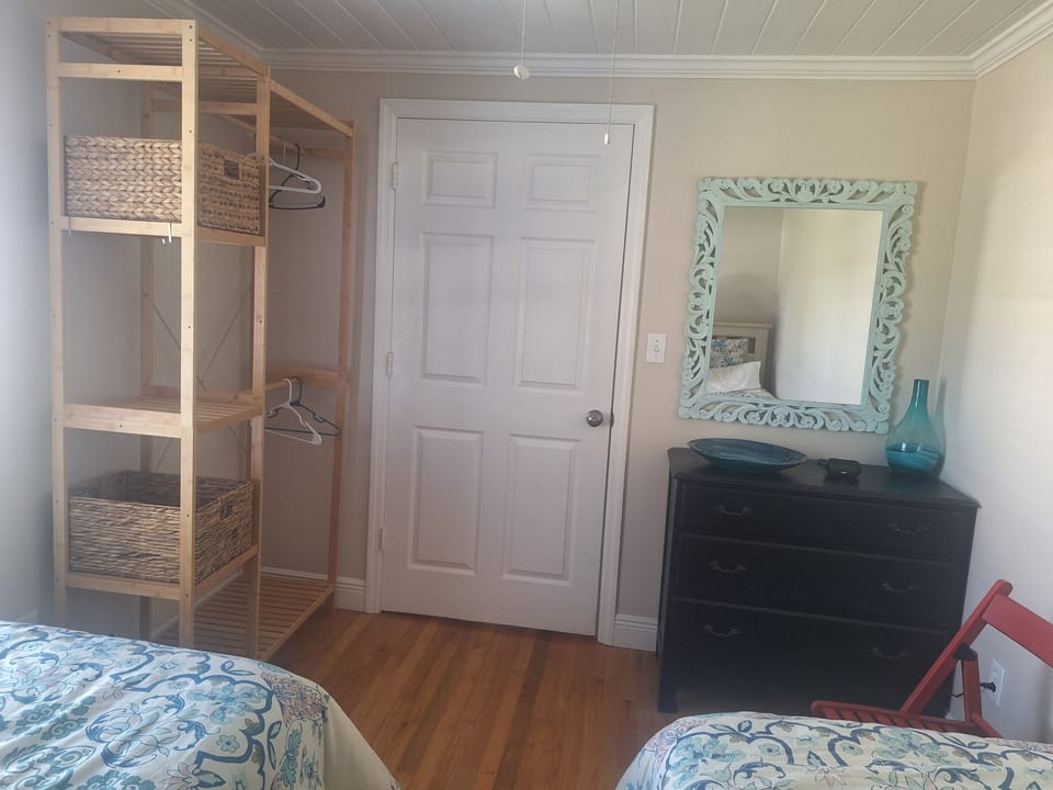 Storage for first floor bedroom