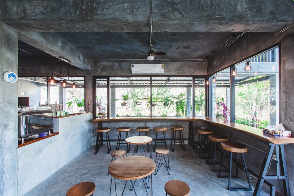 On-site coffee house