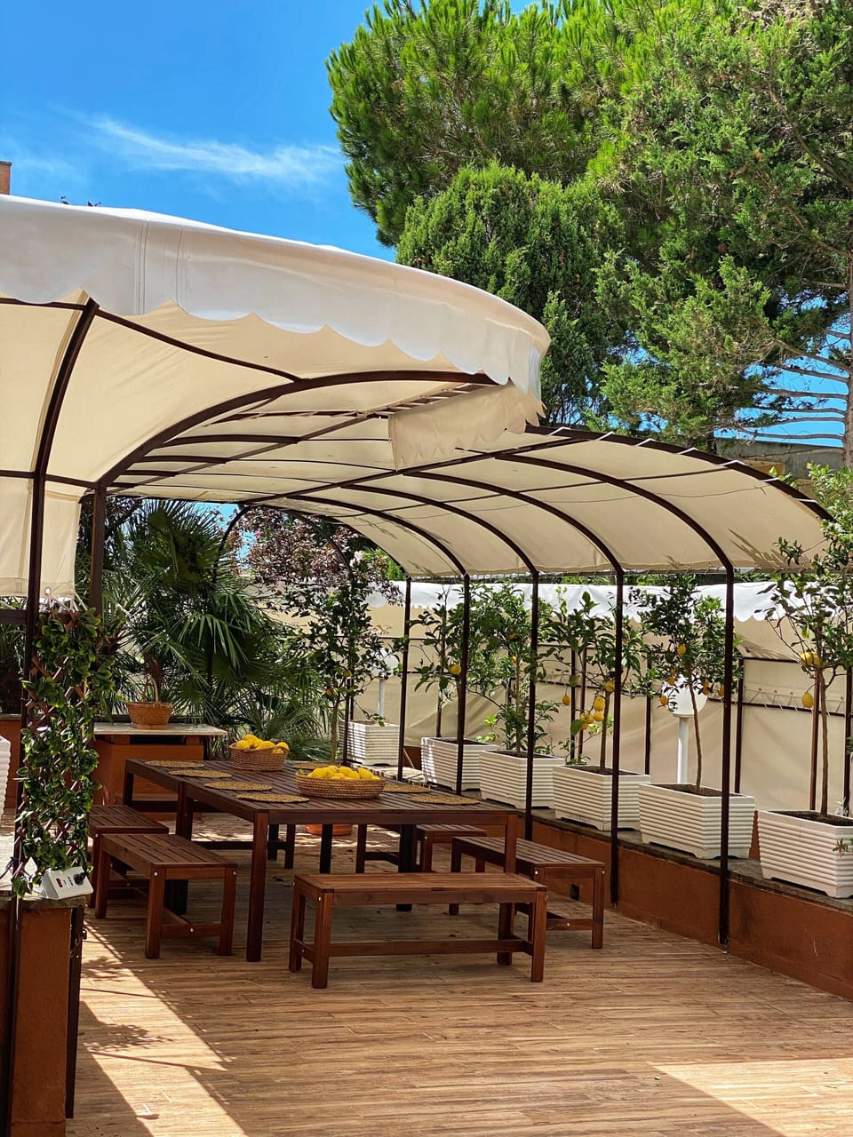 Outdoor dining