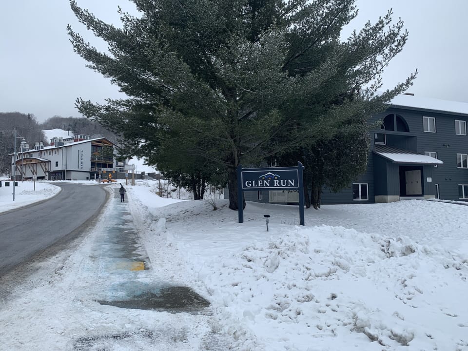 A two minute walk to the new Carinthia Lodge
