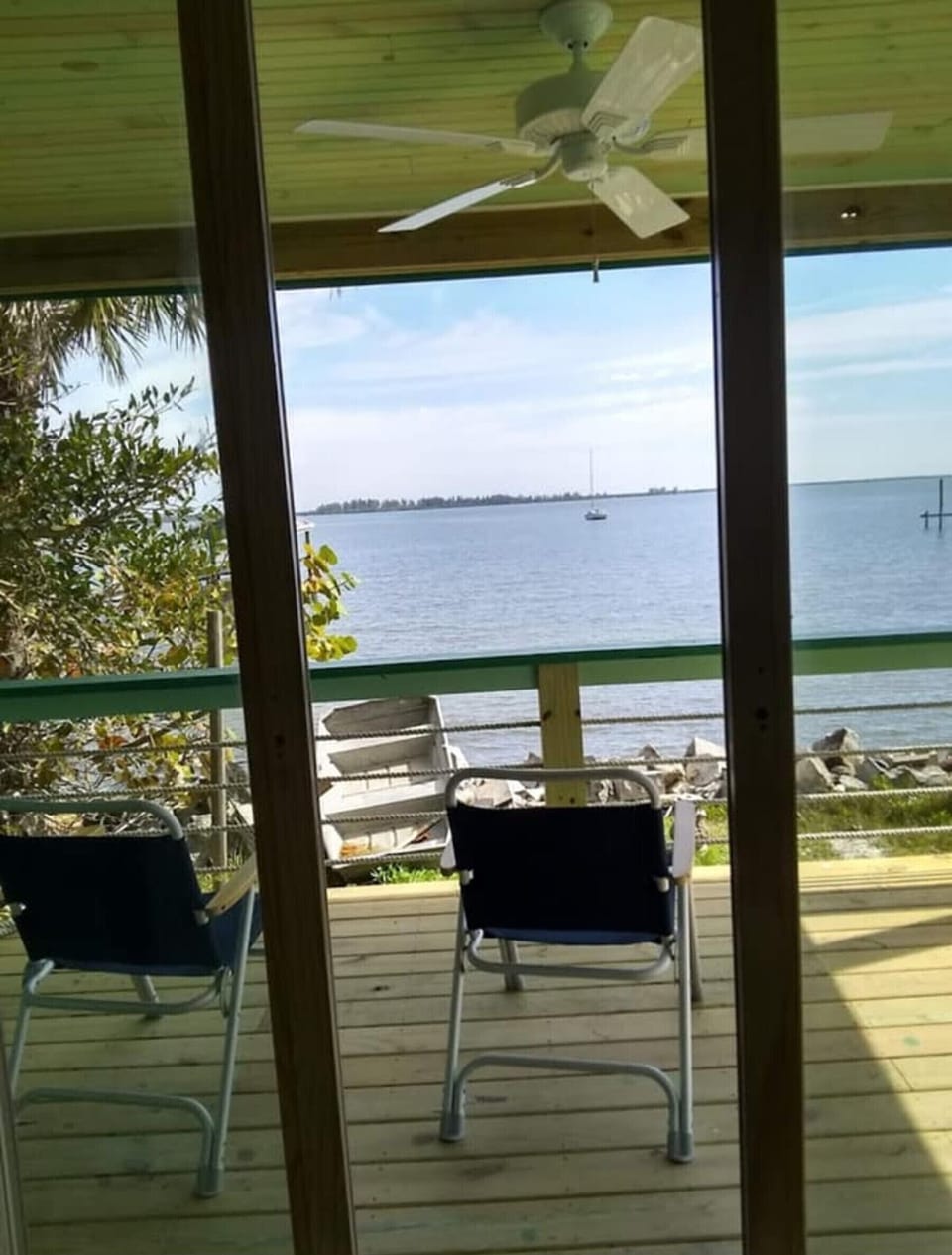 View from living room