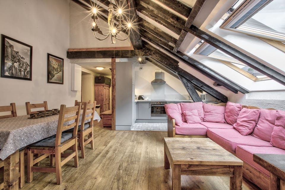living and dining area