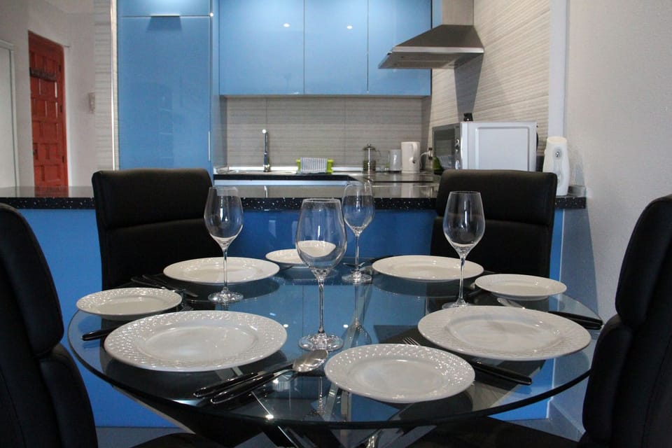 Dining area of the apartment