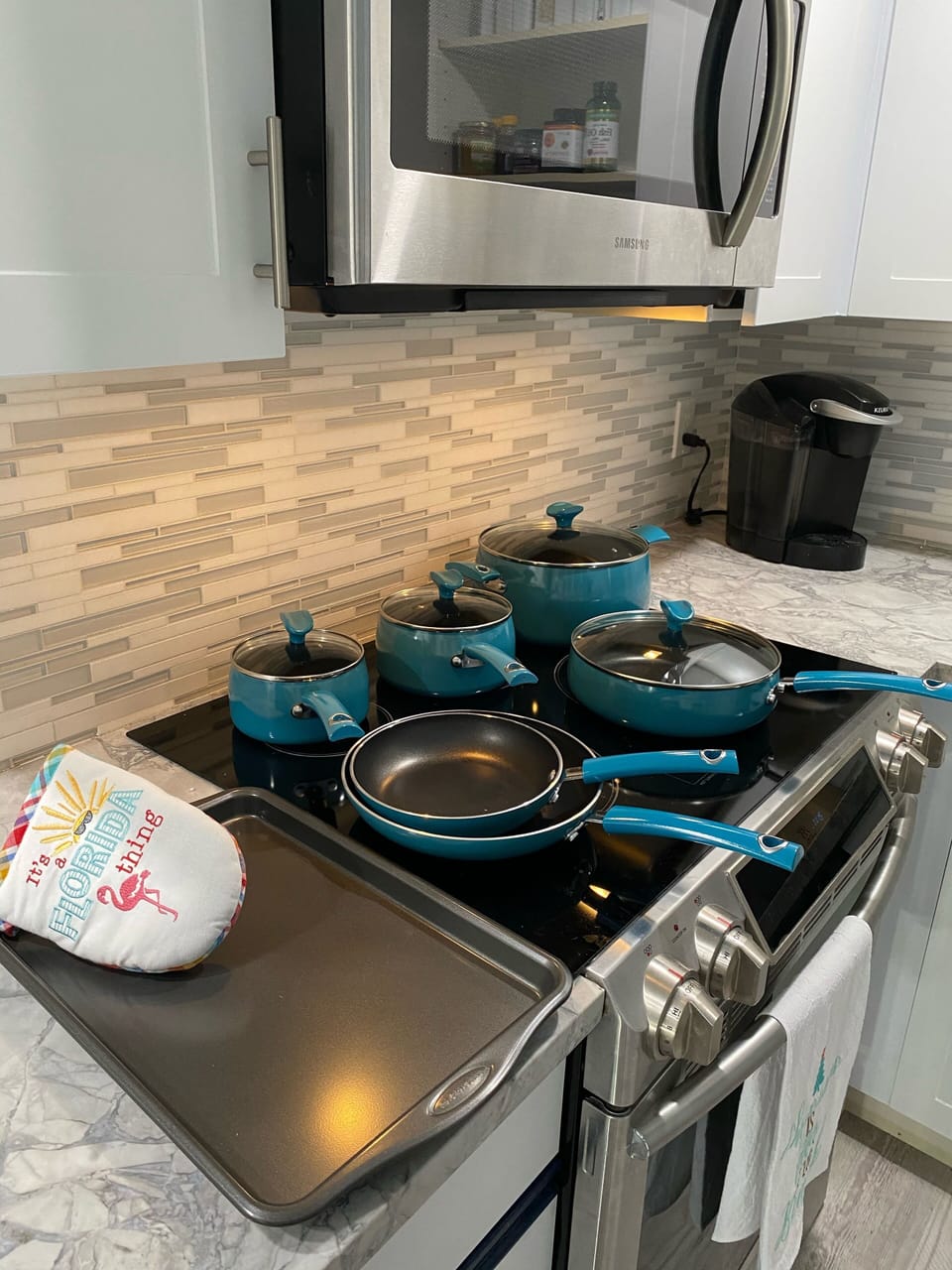 Fully equipped kitchen
