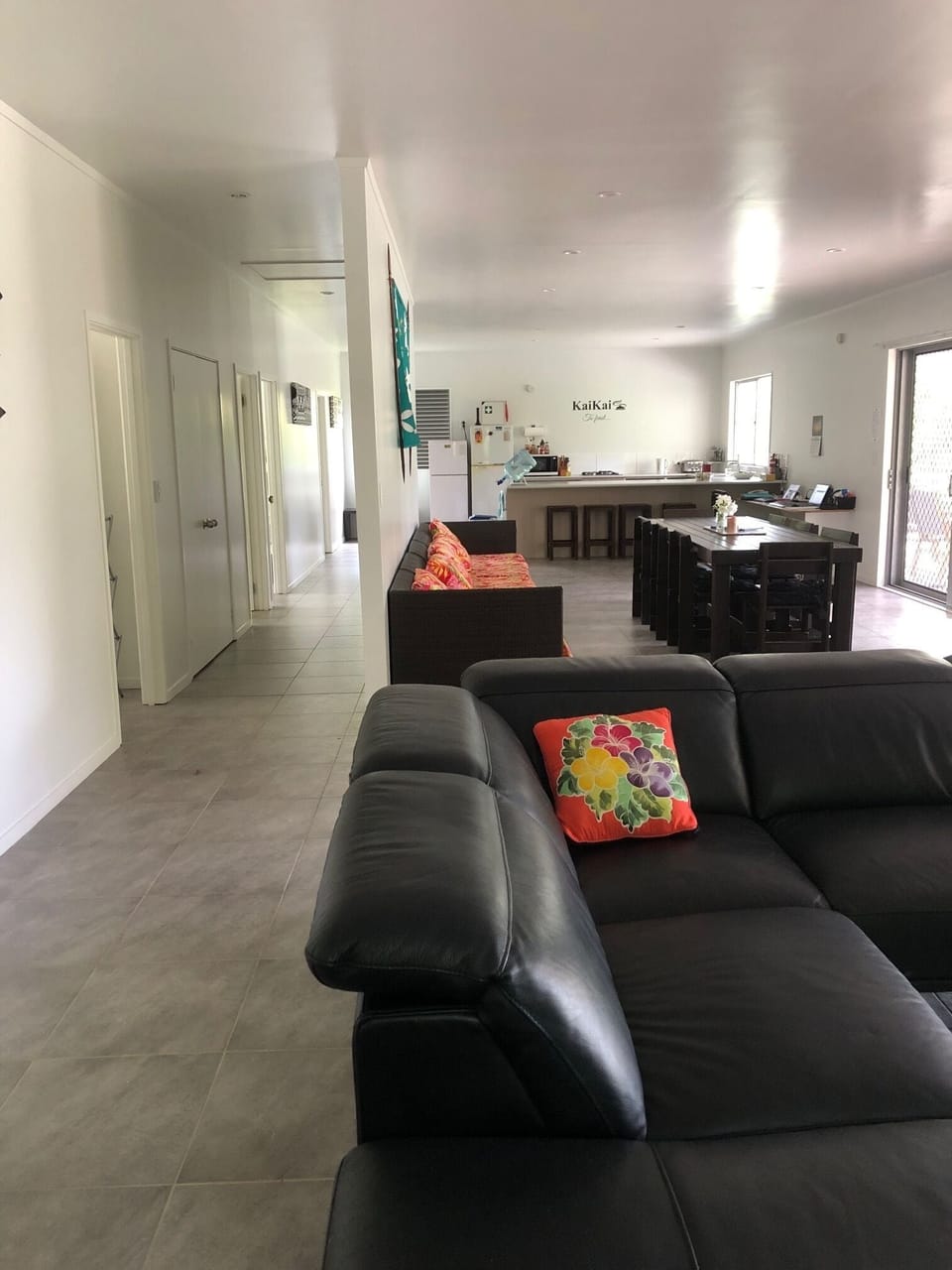 Open living from the Lounge all the way through to the Kitchen. Huge space.