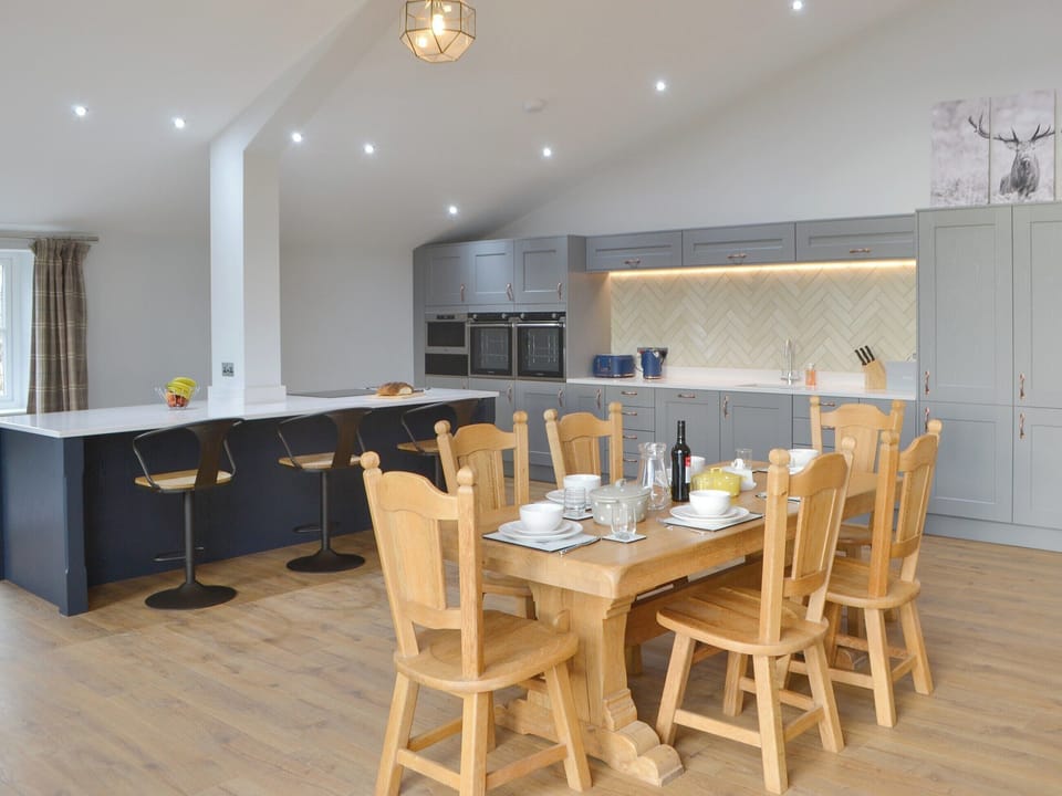 Spacious dining area | The Hemmel - Knoppingsholme Cottages, Tarset, near Bellingham