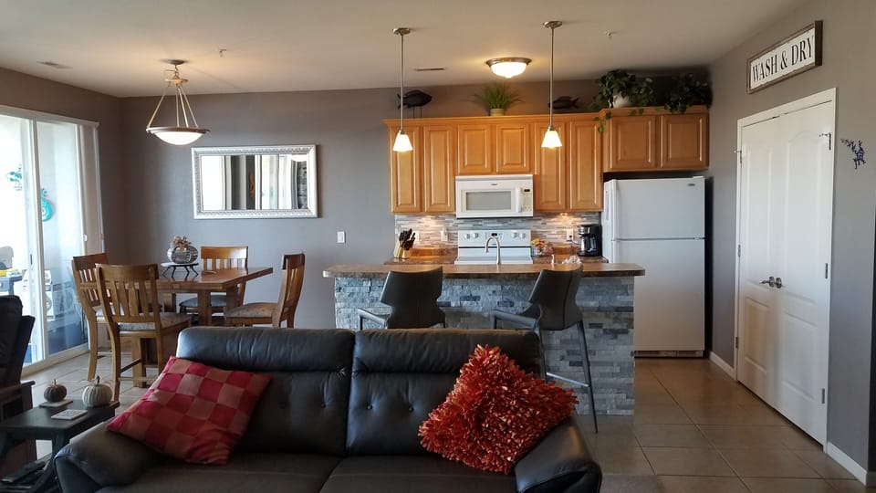 Kitchen and dining