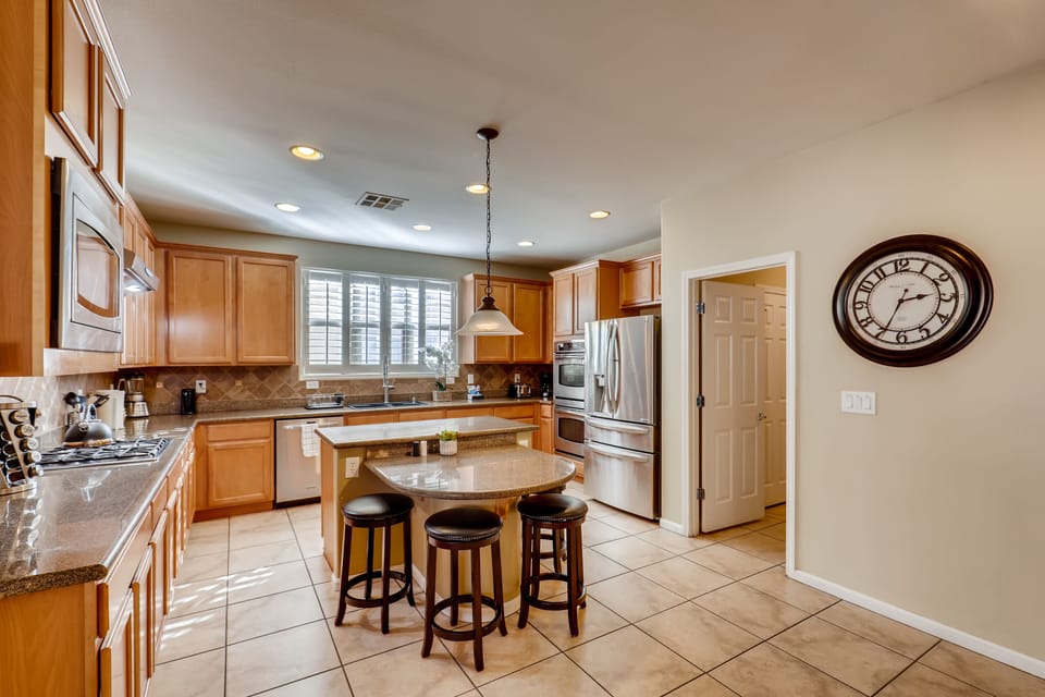 Kitchen.  Laundry room through the door. 