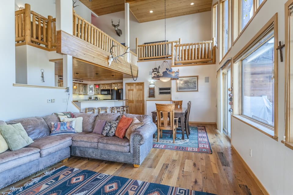 Open Floor Plan- - Living area, dining area, and kitchen all flow together nicely with the open floor plan.