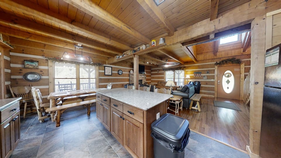 Indoors, Hardwood, Stained Wood, Lamp, Rug
