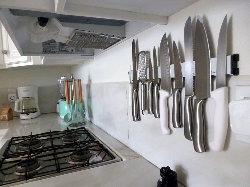 Casa Mar Azul's kitchen is amply stocked with the necessities and then some!