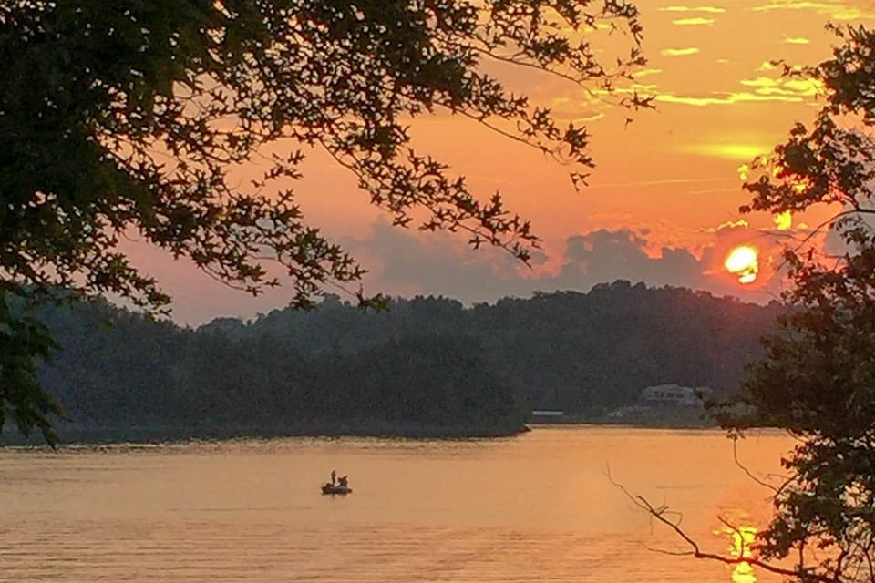 Fisherman's paradise right here at Ruby's Lakehouse!