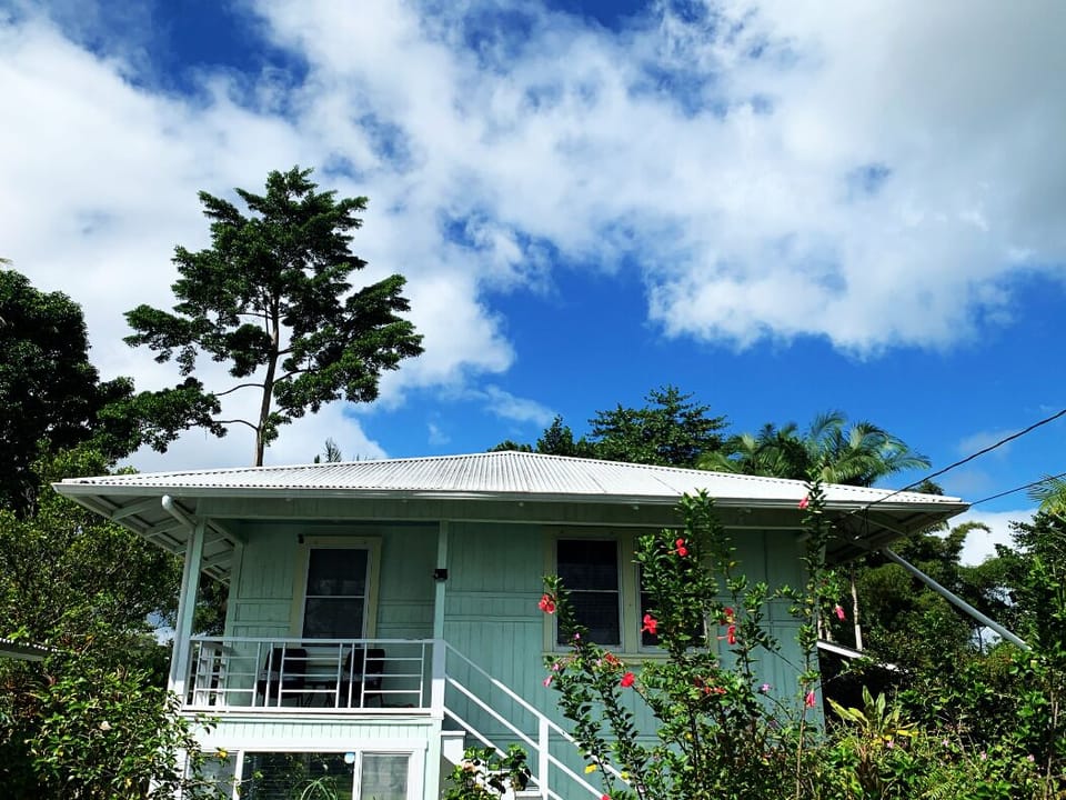 Access your space through the stairs to your own front porch ! 